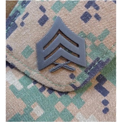 Armáda U.S. Odznak hodnostní USMC Sgt. ČERNÝ