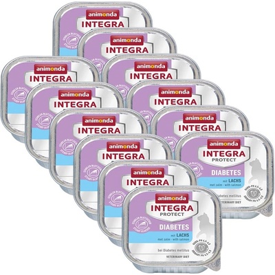 Animonda Integra Protect Cat Diabetes - сьомга 12 x 100 г