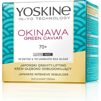 Yoskine Okinawa Green Caviar denný a nočný krém 70+ 50 ml