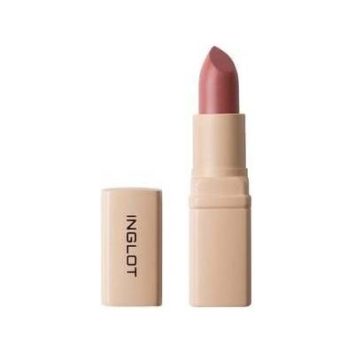 INGLOT Creamy Soft Lipstick rtěnka hnědá 4,4 g