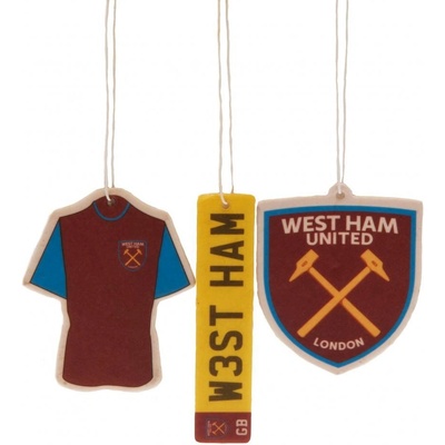 Fan-shop Vůně WEST HAM UNITED do auta 3 ks