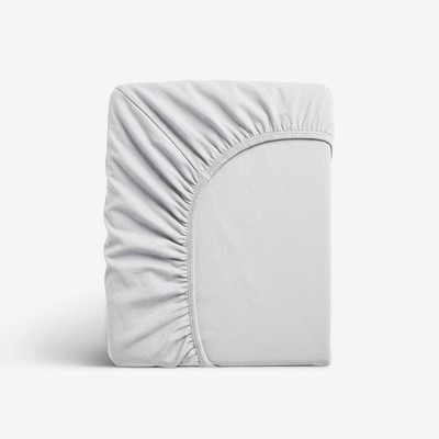 Goldea jersey elastická plachta svetlo sivá 200x220