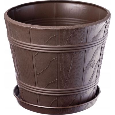 Kadax Květináč 32,5 x 42 x 36 cm plast béžový