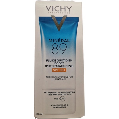 Vichy Mineral 89 72H Posilující denní fluid s ochranným faktorem SPF50+ 50 ml