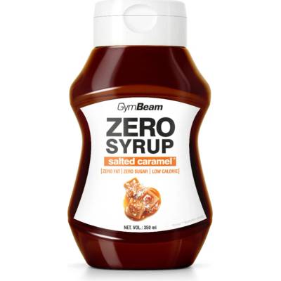 GymBeam Bezkalorický sirup slaný karamel 350 ml