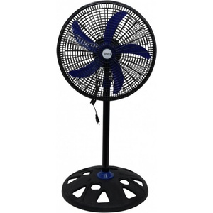 Voltz Вентилатор Oliver Voltz OV51760N18, 50W, 18", 3 скорости, Светлинен индикатор, Регулиране, Черен/син (51760N18BB) - technomall