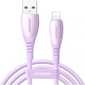 JOYROOM Кабел Joyroom S-A59 Vibrant Series 3A USB-A - Lightning 1.2 м - лилав (S-A59)