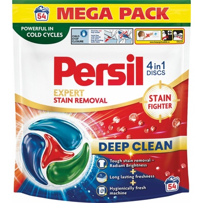 Persil 4in1 Deep Clean Expert Stain Removal prací kapsule 54 PD