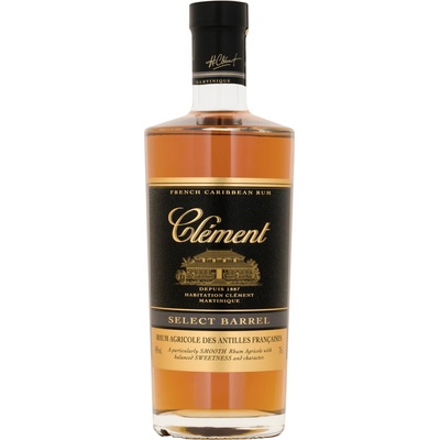 Clément Rhum Select Barrel 40% 0,7 l (čistá fľaša)