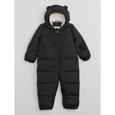 GAP Baby zimní zateplená kombinéza Černá