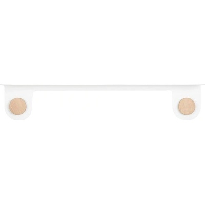 Gazzda Hook police bílá 70 cm, 13 cm, 16 cm