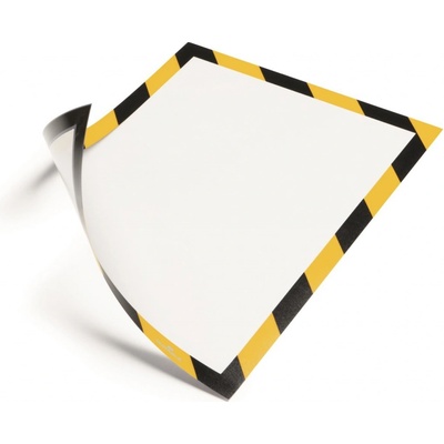 Durable Magneticky panel Duraframe, A4, čierno/žltý, 5 ks