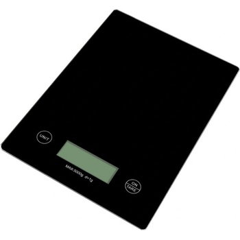 Rosberg Кухненска везна Rosberg Premium RP51651K, 5 кг, g/ml/lb/oz, ТАРА, Черен (5RP51651KB)
