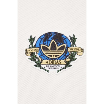 adidas Originals Памучна тениска adidas Originals в бежово с апликация IX6773 (IX6773)