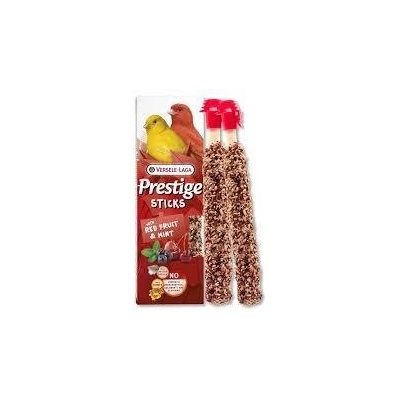 Versele-Laga Prestige Sticks Canaries Red Fruit & Mint - Печени крекери за канарчета с червени плодове и мента (2 х 30 гр)