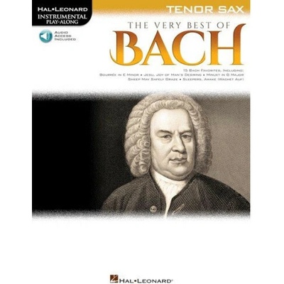 The Very Best of Bach Tenor Saxophone Instrumental Play-Along noty na tenor saxofon 984838 – Hledejceny.cz