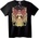 NOONEBRAND Тениска Ангелски Крила на Лаком - 2XL, Black