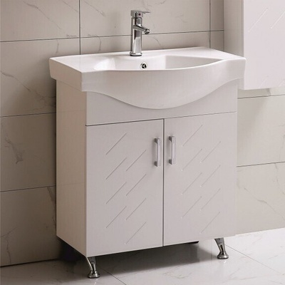 InterCeramic Pvc шкаф за баня icp 7049 - порцеланов умивалник 4760 (icp 7049)