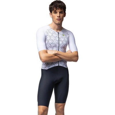 Alé TRIATHLON Focus SS Skinsuit White