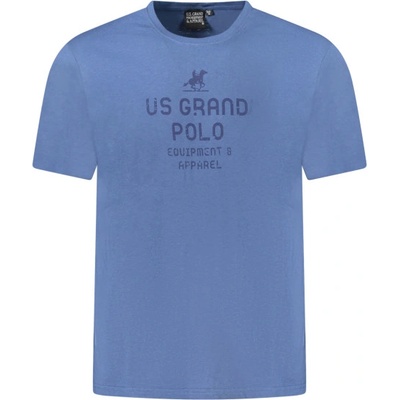 U. s. grand polo Тениска с къс ръкав за мъже us grand polo, Размер s, Цвят Синьо (au02648_bl2jeans)