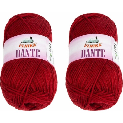 BELLATEX Dante 100 g súprava 2 ks – 1321 vínová