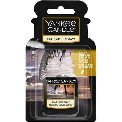 Yankee Candle Black Coconut gelová visačka