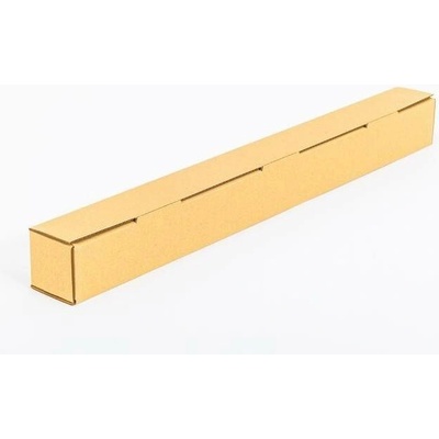 Kartonový tubus čtvercový 750x70x70 mm vnitřní 3VVL B 420g/m2 hnědá - paleta 1800 ks