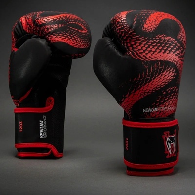 VENUM Боксови Ръкавици Venum Matupa Boxing Gloves - Black/Red/Silver - 16 oz