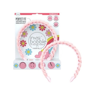 Invisibobble HairHalo čelenka do vlasů barva Nordic Breeze Midsommar Love