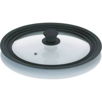 Kela Универсален стъклен капак със силиконов кант Concetta - Ø 28/30/32 см (KELA 11442)