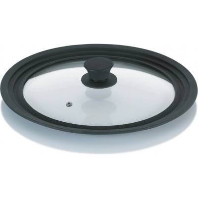 Kela Универсален стъклен капак със силиконов кант Concetta - Ø 28/30/32 см (KELA 11442)