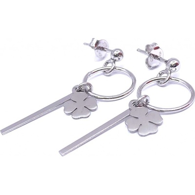 Jan Kos jewellery stříbrné visací náušnice 12119217