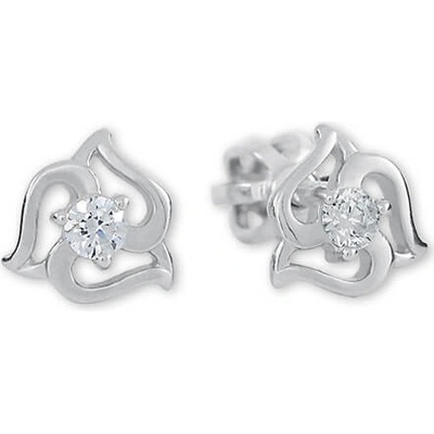 Soliter Strieborné náušnice sa kryštály 436 001 00568 04