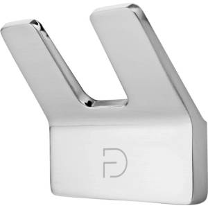 FDesign Двойна закачалка за палта FDesign Piazza, гланциран хром (FD6-PZA-08-11)