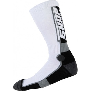 Snap Industries ponožky SILVER white/grey