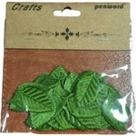 Penword Material decorations leafs 33x20mm 30pcs