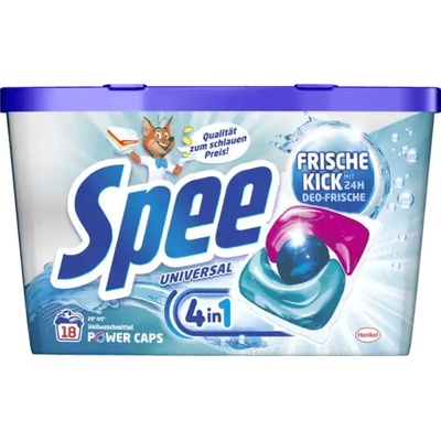 Spee kapsle na praní 4v1 Power Caps Deo-Frische 18 PD 216 g