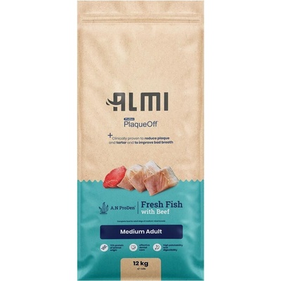 Almi Medium Adult Granule s mořskou řasou 12 kg