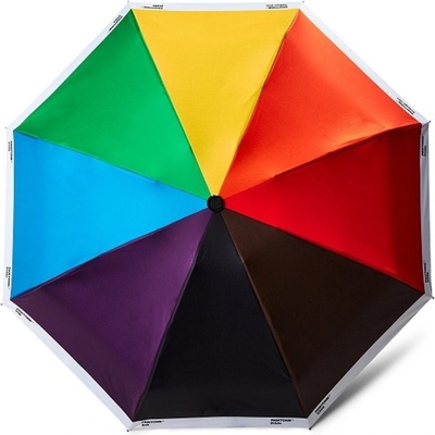 Pantone pride deštník skládací vícebarevný