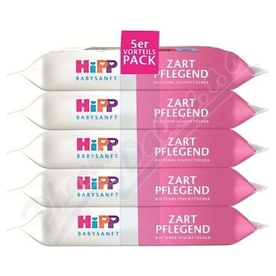 HiPP BabySANFT vlhc.ubrousky cis. 5 x 48 ks