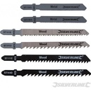 Silverline Sada pilových listů pro přímočarou pilu 30 ks 234184