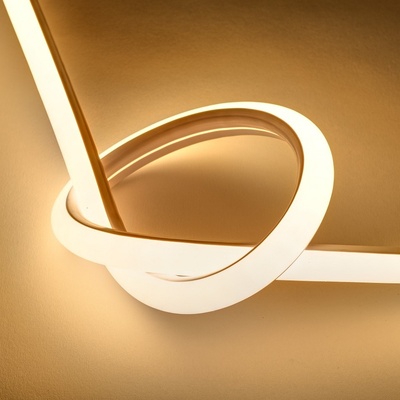 DecoLED D-TYP jednostranný LED Neon, teple bílá,IP67 DLEDN50W – Zboží Mobilmania