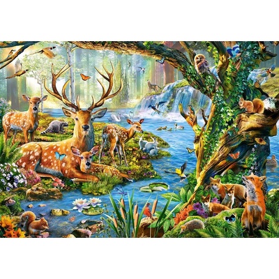 Castorland - Puzzle Forest life - 500 piese