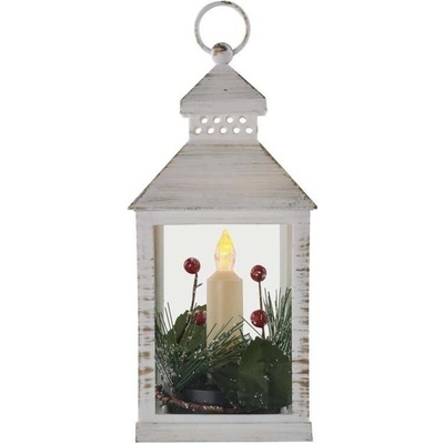 Emos DCLV17 LED vánoční lucerna se svíčkou vintage 23 cm