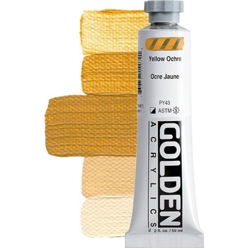 Golden Artist Colors Heavy Body АКРИЛНА боя Yellow Ochre 59 ml 1 бр (0001407-2)