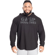 Gasp LONG SLEEVE THERMAL Hoodie black /black