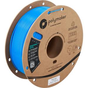 Polymaker PETG филамент Polymaker PETG, 1.75 mm, 1.0 kg, Electric Blue