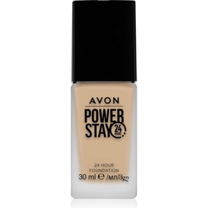 Avon Power Stay 24h дълготраен фон дьо тен с матиращ ефект цвят 120 N Porcelain 30ml