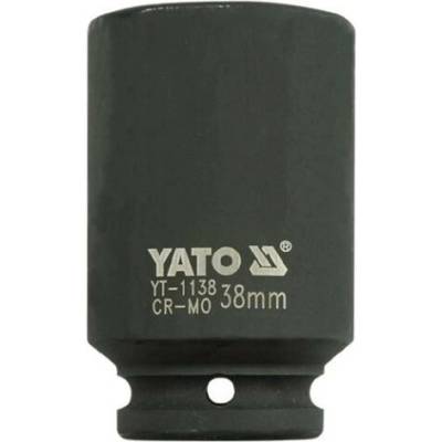 bit 3/4 rázový šestihranný hluboký, 38 mm, CrMo, Yato