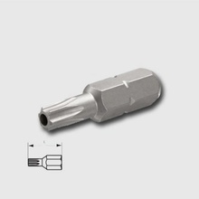 HONITON Bit 1/4&quot T15 s otvorom L25mm (torx) RS S2 systém HW965-11-02515